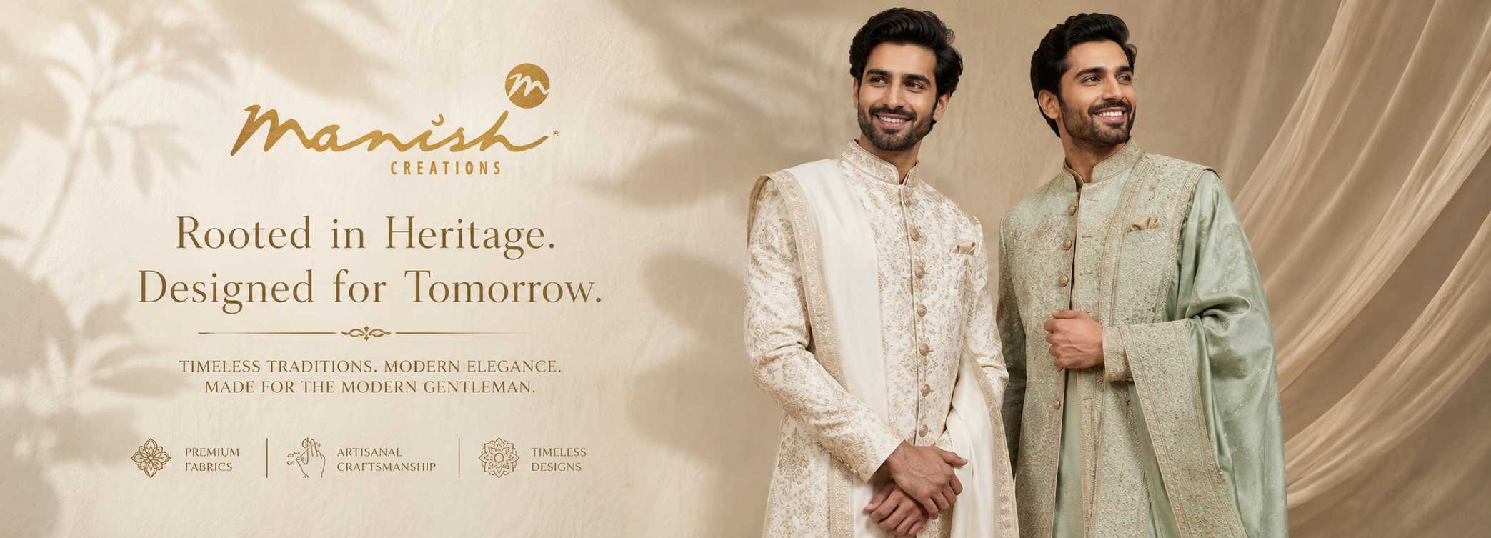 MANISH CREATIONS BANNER 2